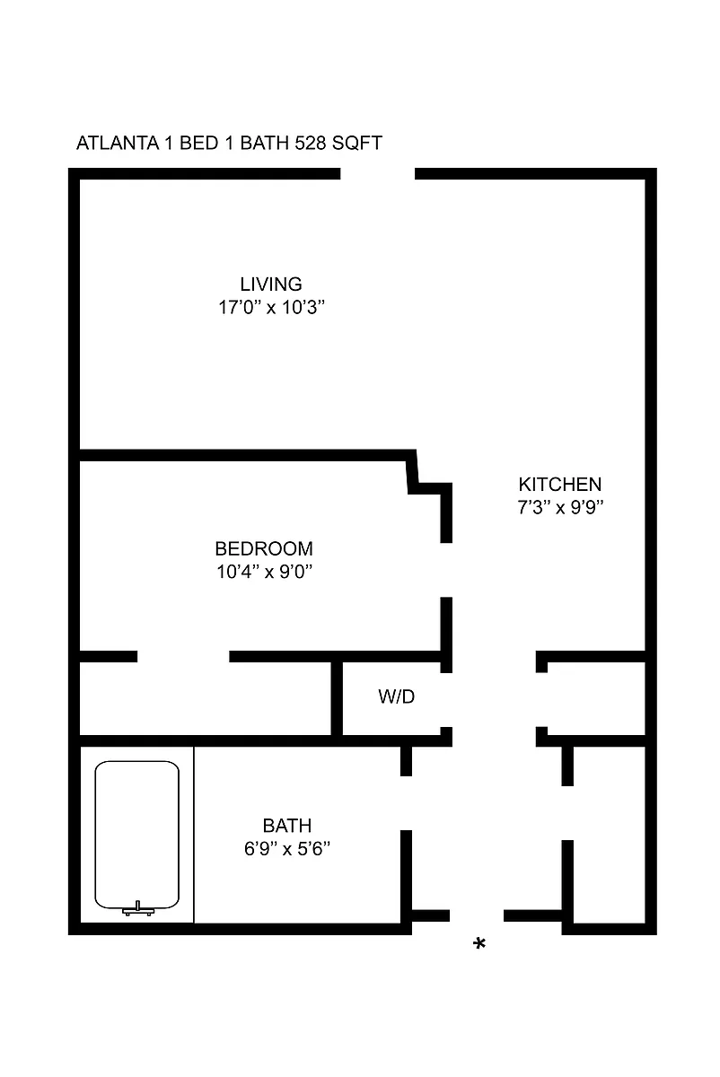 Floor plan Atlanta