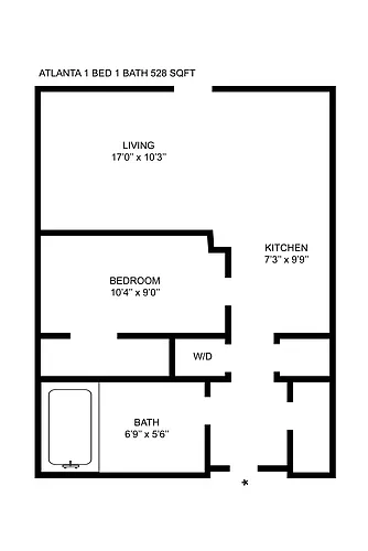 Floor plan Atlanta