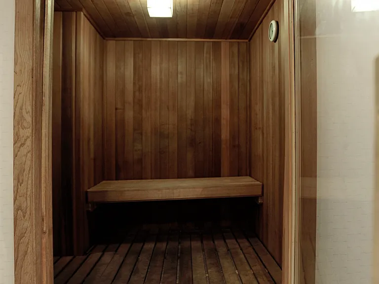 Sauna Room inside the building
