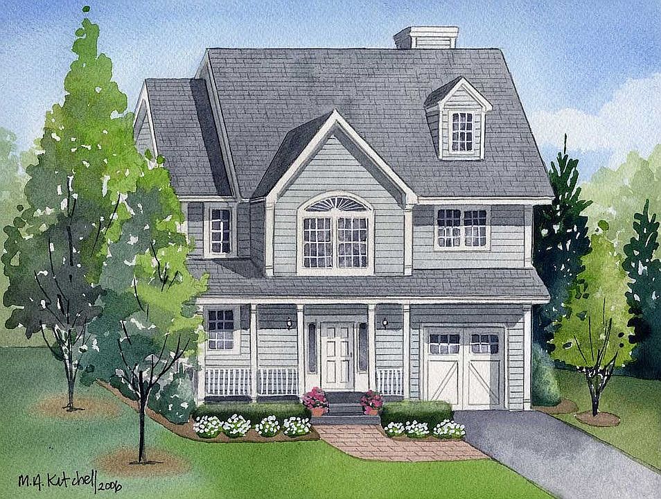 Artist's Rendering of Home under Construction