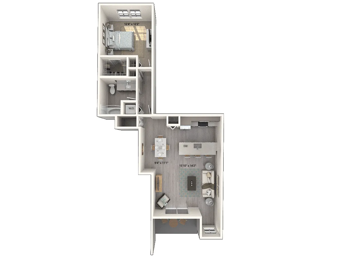 Floor plan A1H