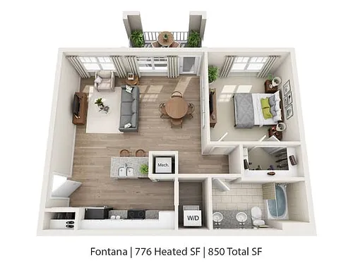 Floor plan Fontana