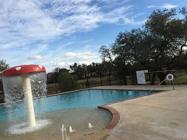 One of the many pools