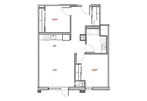 Floor plan T