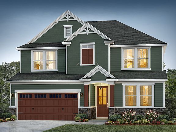 Church Hill Elevation 2 Greenbrooke Color Package