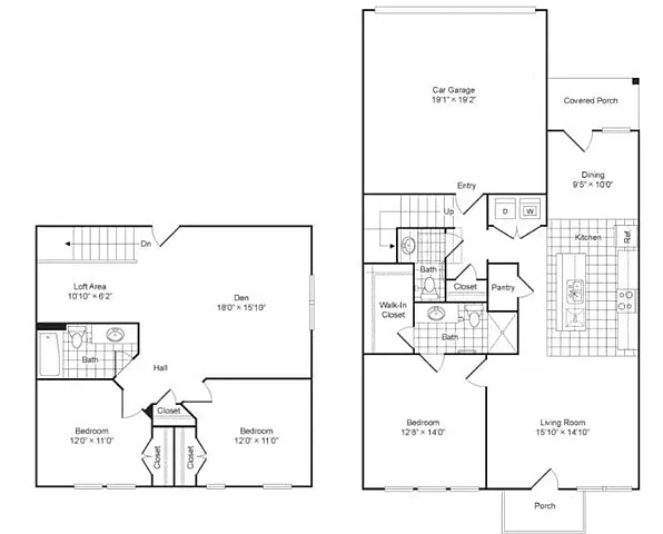 Floor plan 3X25