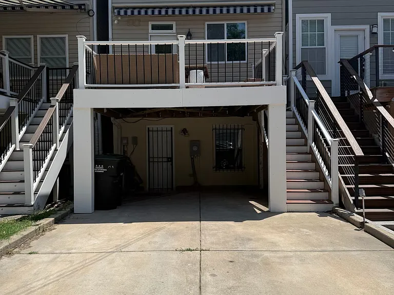 Off street parking. Fits 2 large SUVs