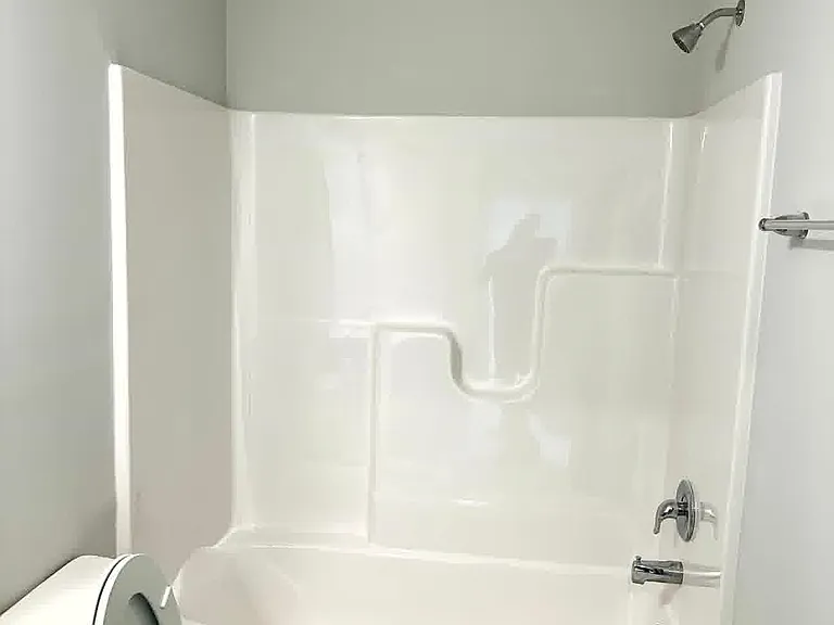 Share a full bathroom
