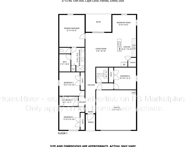 4 bed, 2.0 bath, 1810 sqft, $1,995 — Photo 3