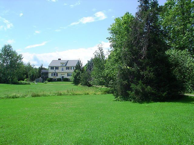 House set way back