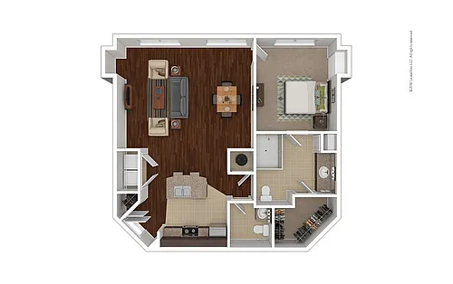 Floor plan Wesley
