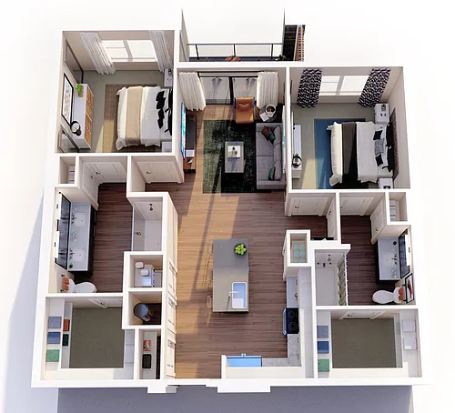 Floor plan B1