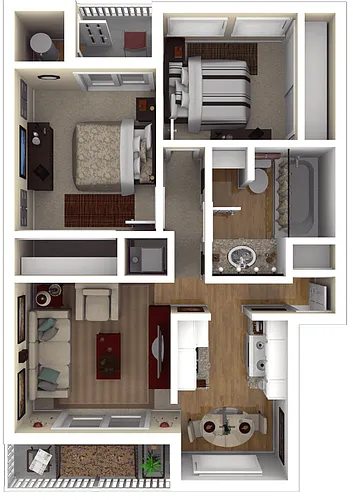 Floor plan Residence 2 Luxury