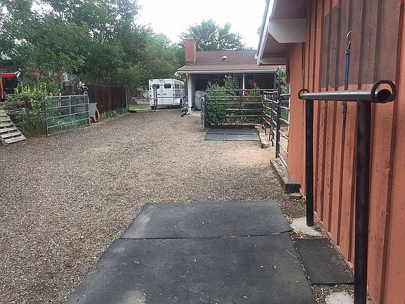 Driveway - looking from barn