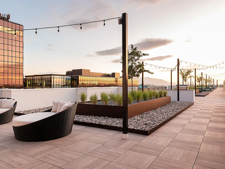 Skyhouse Rooftop Sunset