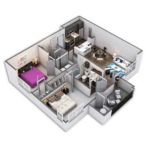 Floor plan Huntington