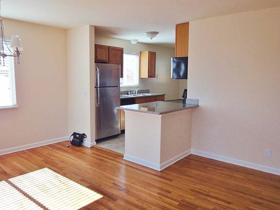 Kitchen From Living Room