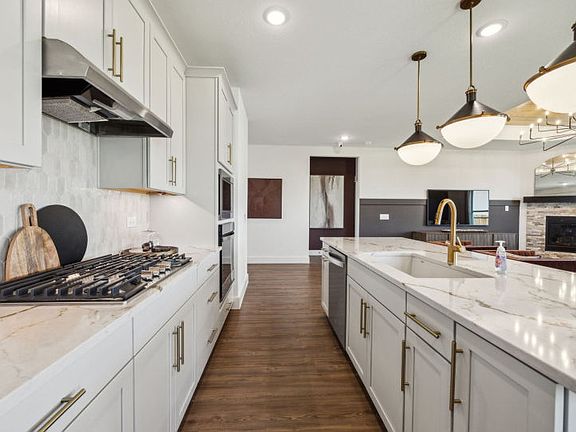 Spacious kitchen with abundant cabinet space