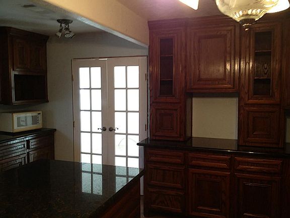 French doors leading to dining room