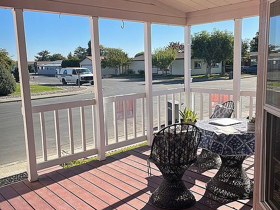 Front covered patio