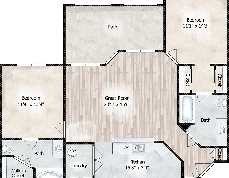 The Renew Floorplan Diagram