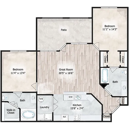 Floor plan The Renew