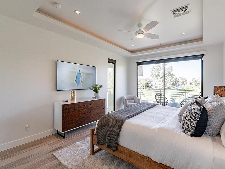 New Smart TV + Cable TV throughout