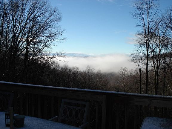 View from the deck