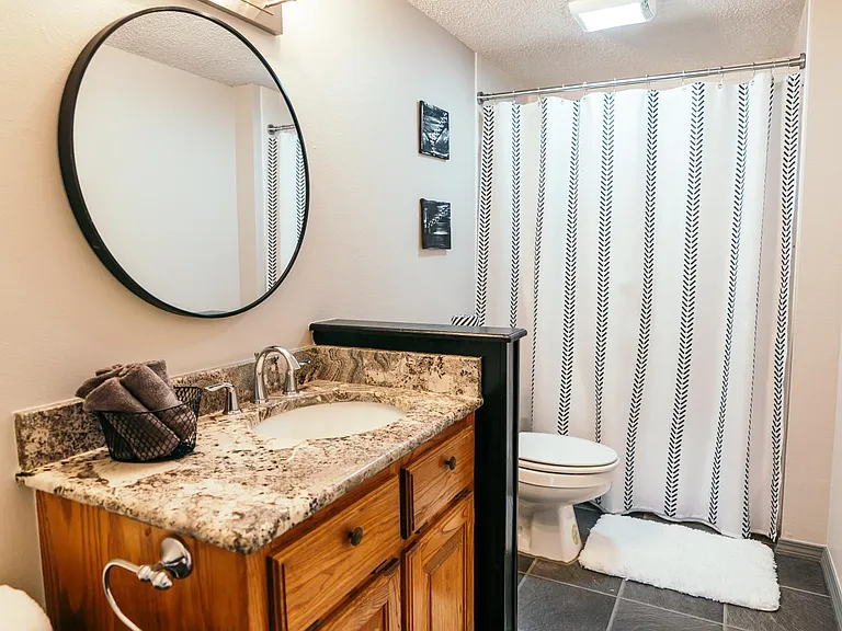 Downstairs full bathroom (third full bathroom)