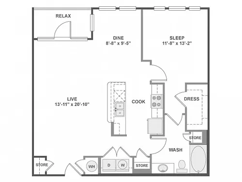 Floor plan A5a