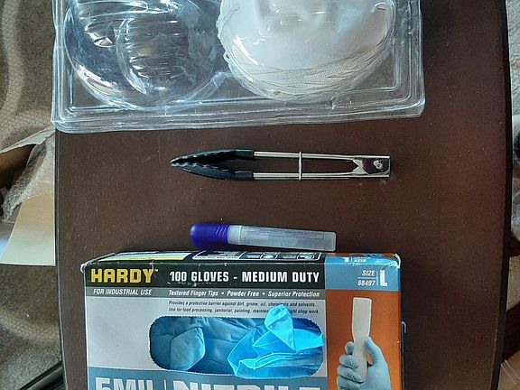 Masks and gloves available for your protection while viewing home will be available before entering.