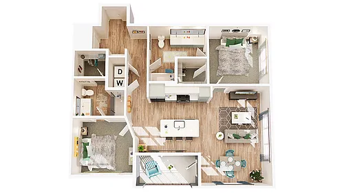 Floor plan B2