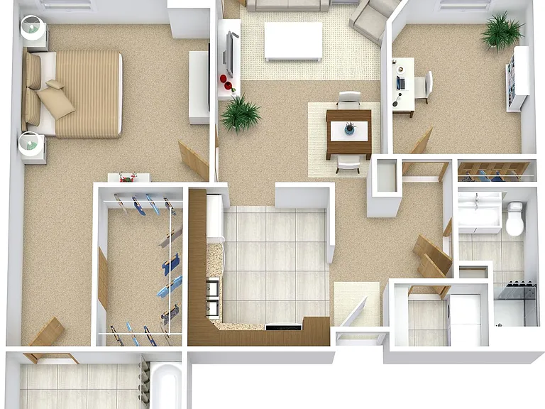 Lodge Apartments at Little Canada — Photo 15