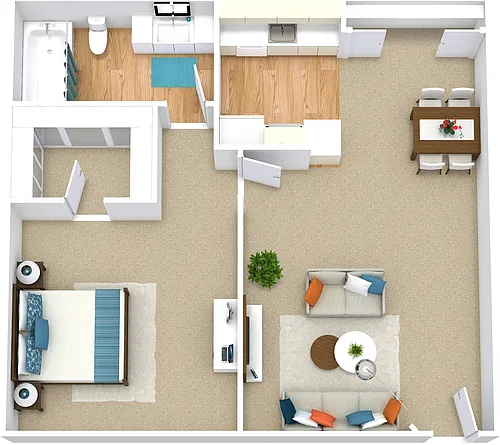 Floor plan A1 - Phase l