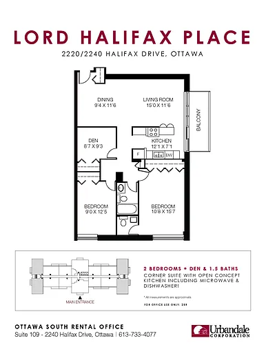 Floor plan 2BR