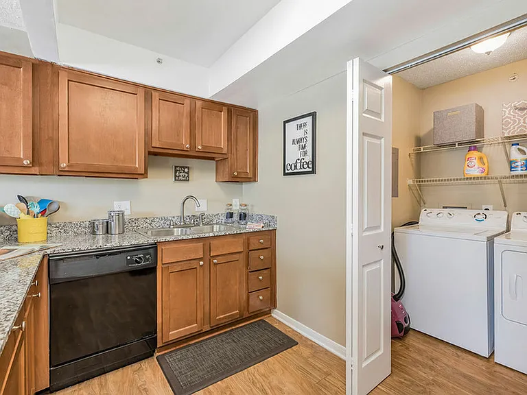 Every Unit Features a Washer and Dryer