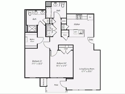 Floor plan B6