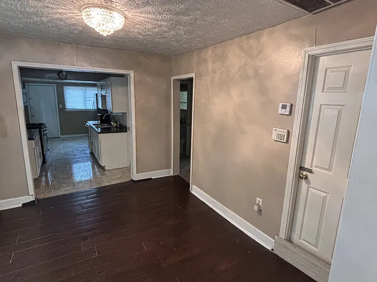 Dining Room with Wooden Floor.
