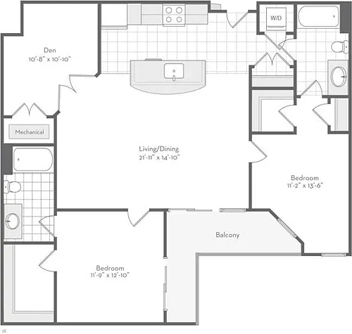 Floor plan The McKisco