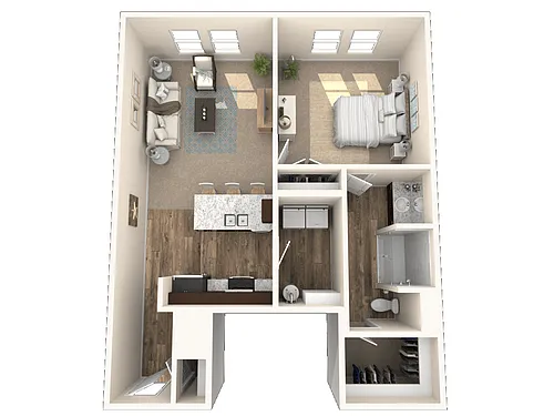 Floor plan Serenity