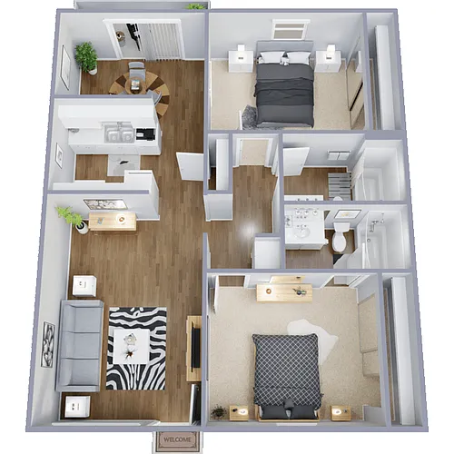 Floor plan Plan C