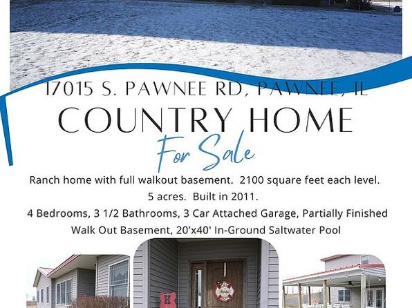 17015 S Pawnee Rd, Pawnee, IL 62558
