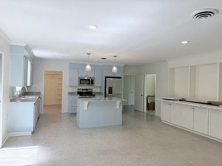 Great room to kitchen