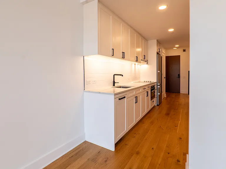 Modern kitchen with clean finishes