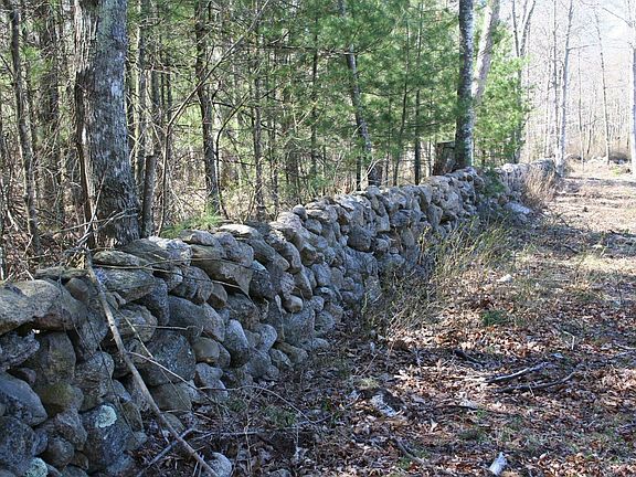 Historic Stone Wall Surrounds Property