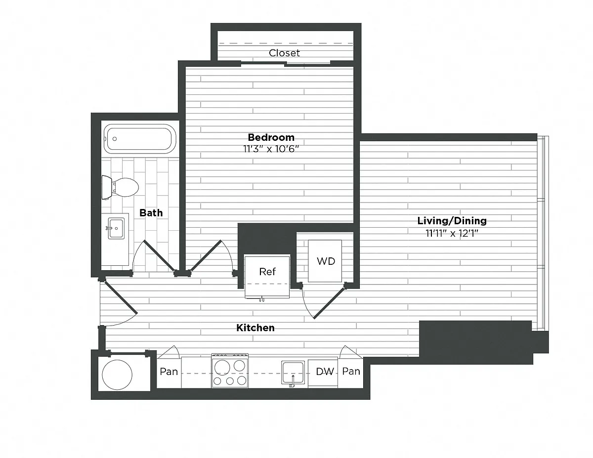 Floor plan 1A