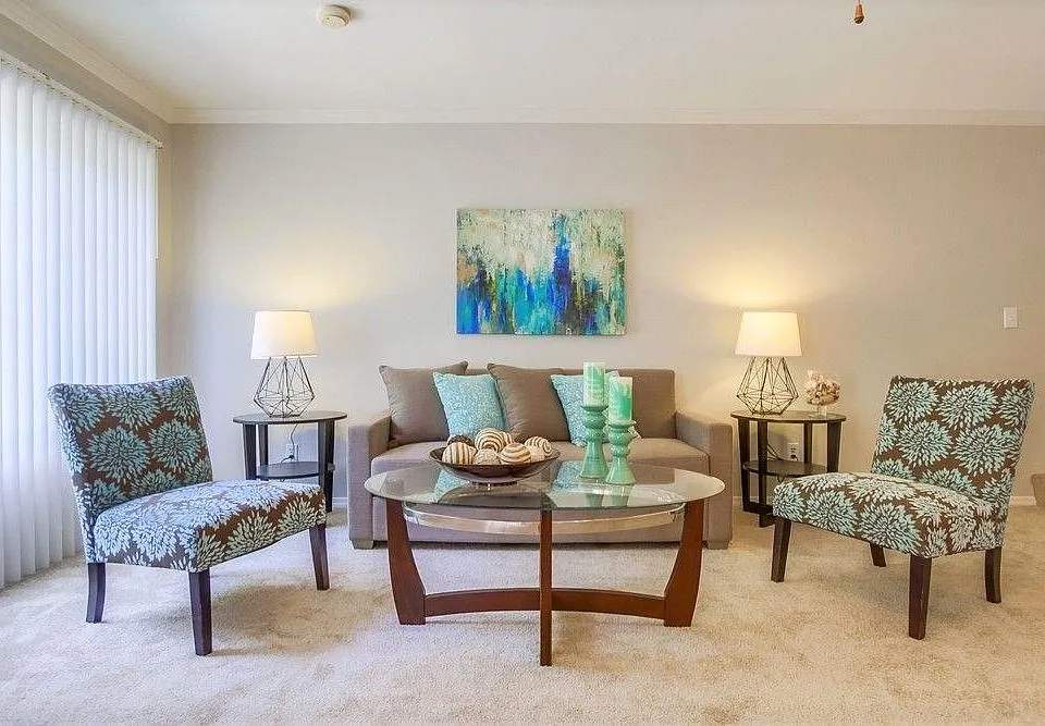 Spacious living room (furniture and decor not provided)