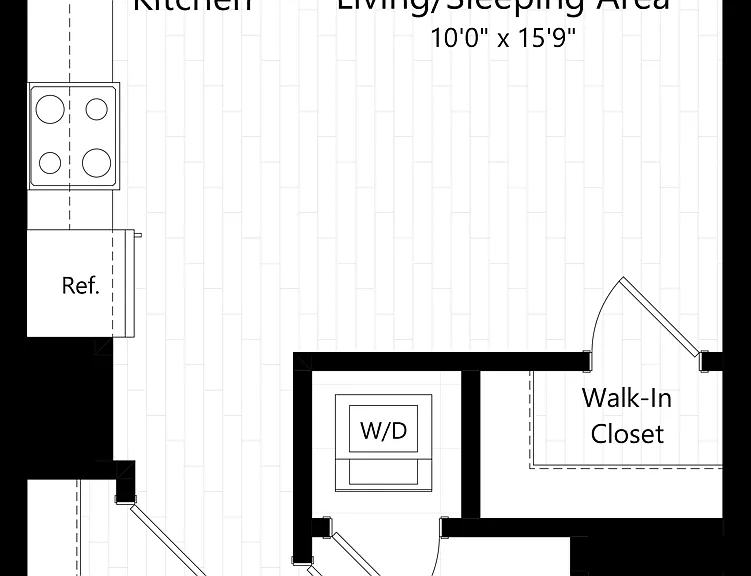 S1.1 floor plan 500 Parq