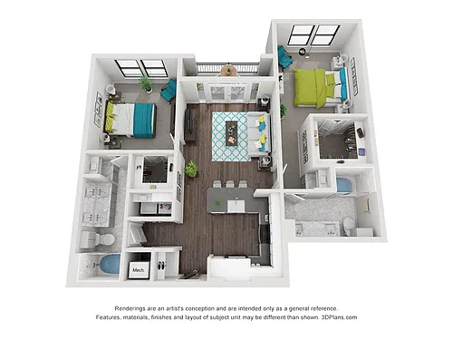 Floor plan Galleria