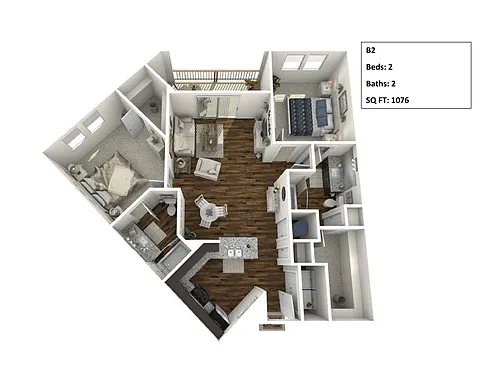 Floor plan B2